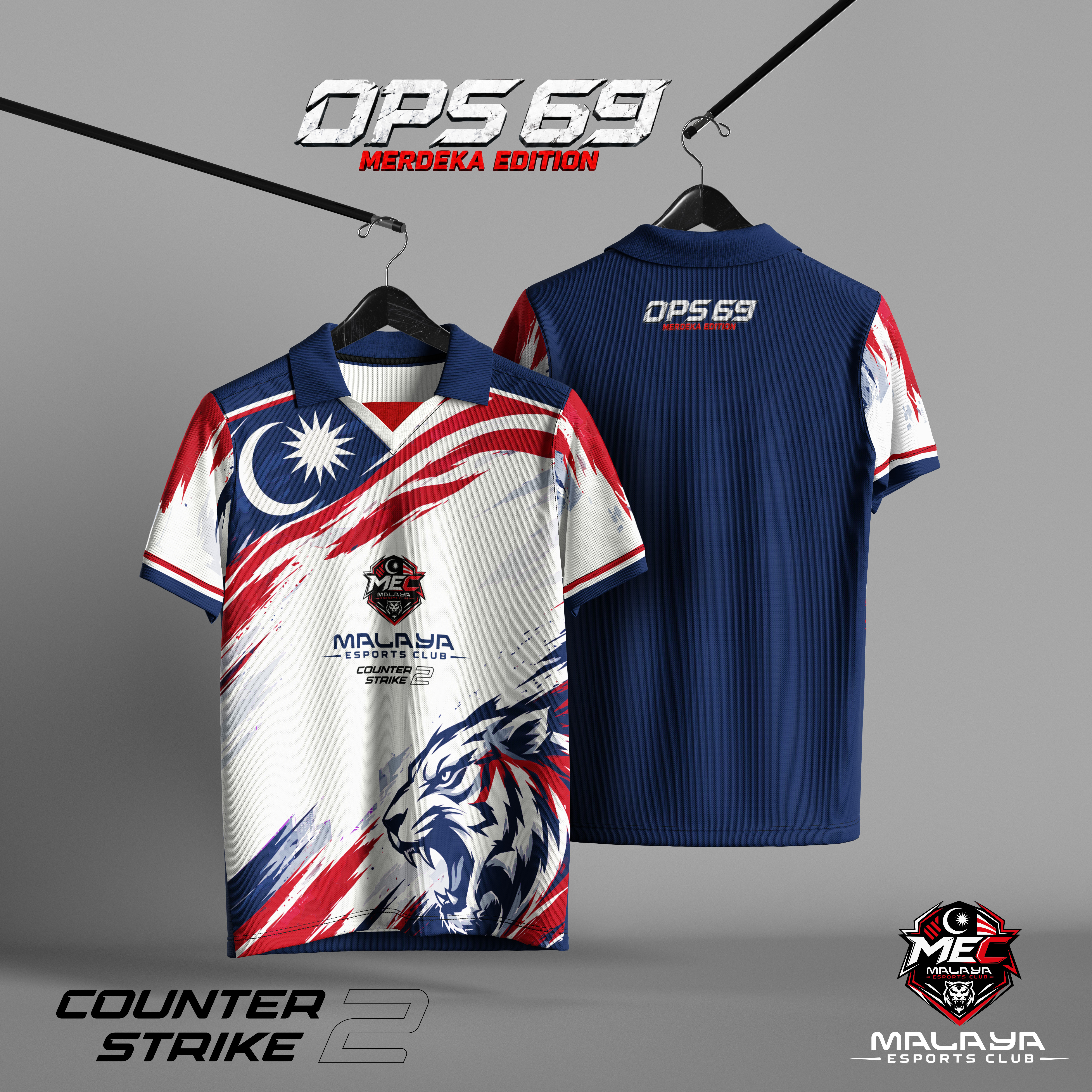OPS69 Merdeka Edition jersey mockup