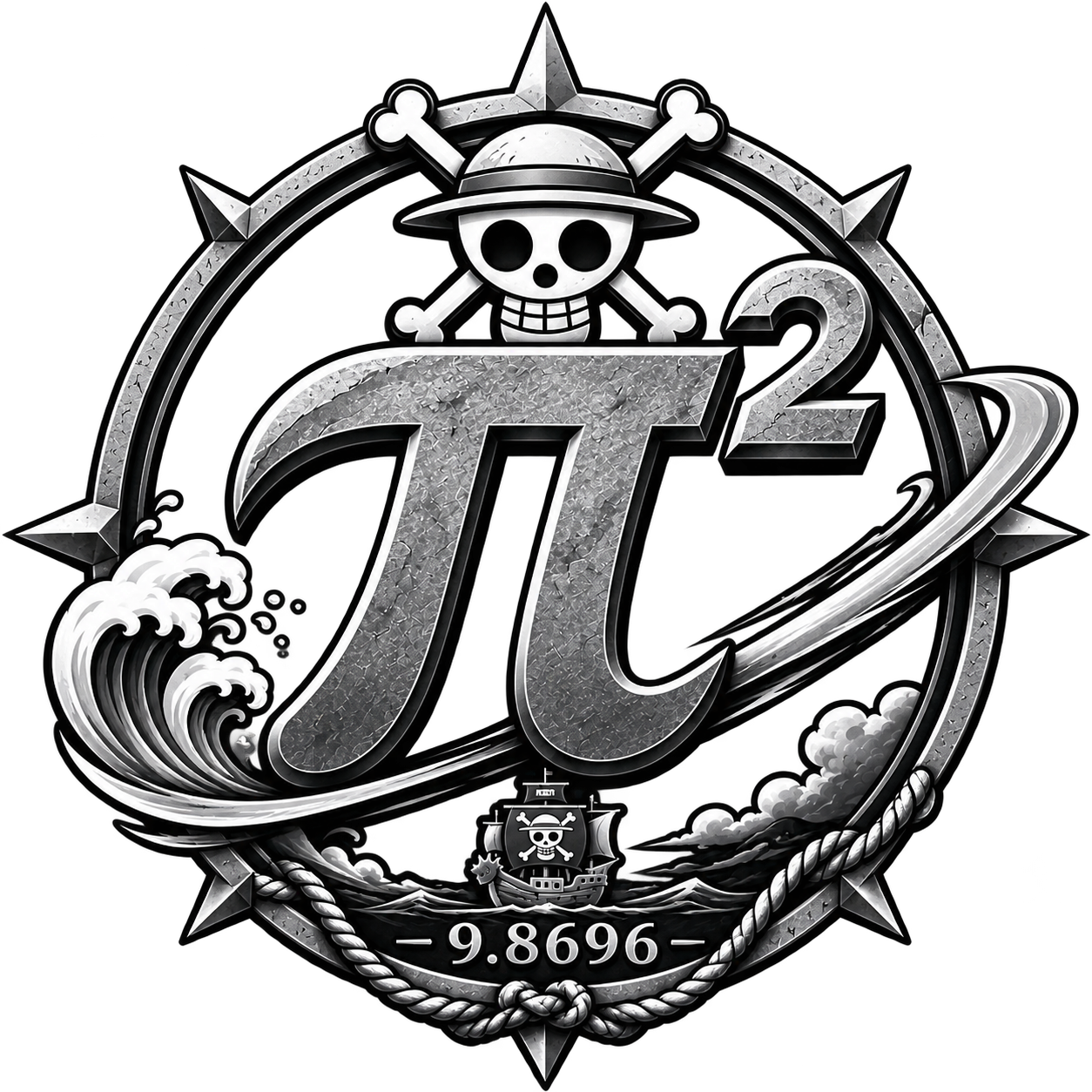 9.8696 logo