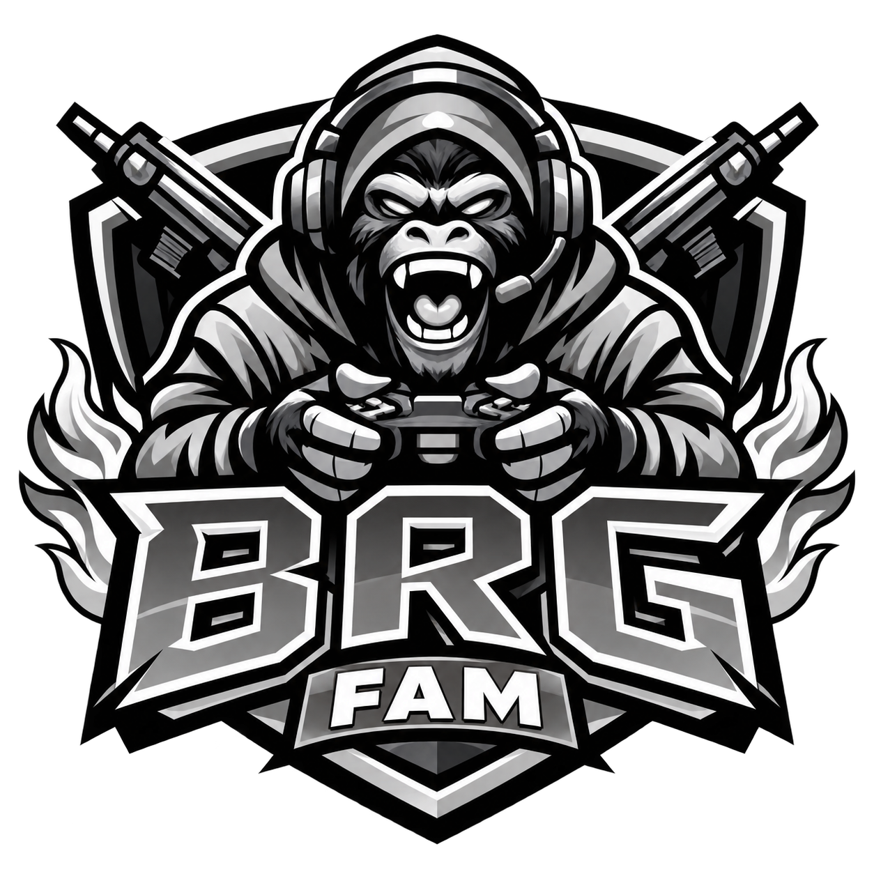 BARAN GAMING logo